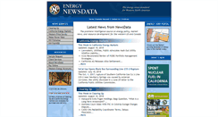 Desktop Screenshot of newsdata.com